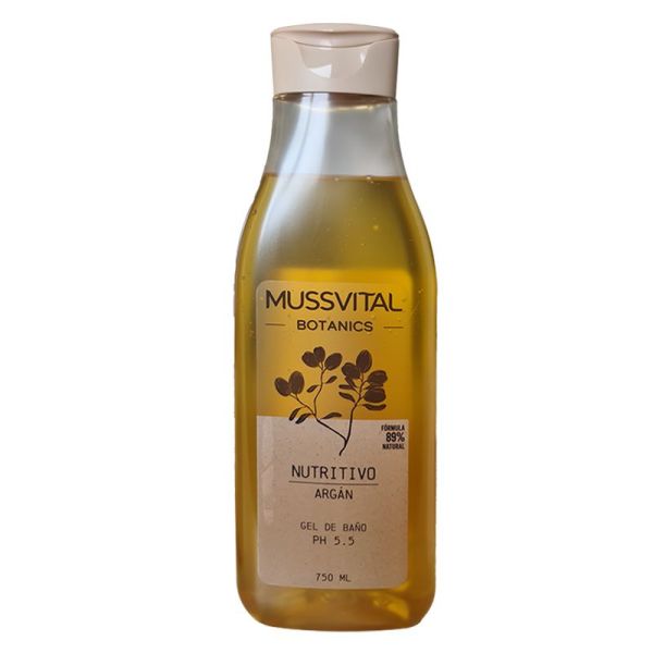 Mussvital Gel De Bain Huile Argan 750ml