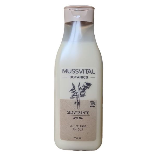 Mussvital gel de bain avoine 750ml