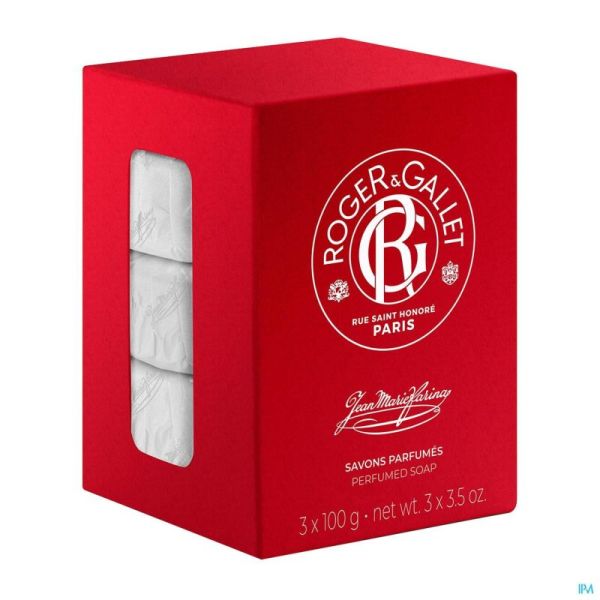 Roger&gallet Jm Farina Boite 3 Savons 100g