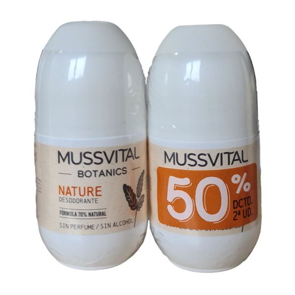 Mussvital Botanics Deo Nature 2x75ml