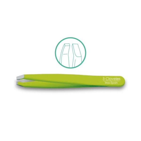 3 Claveles Pince A Epiler Crabe ( Vert ) 9 Cm