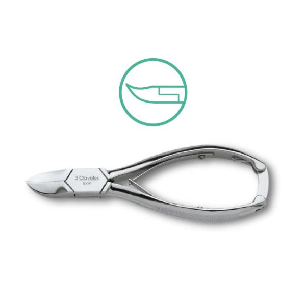 3 claveles pince pedicure 14.5cm 80064