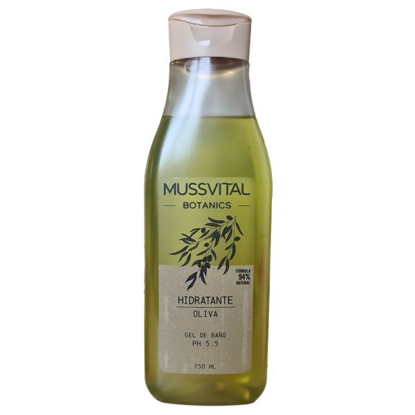 Mussvital gel de bain huile d'olive 750ml
